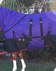 Hilason 1200D Waterproof Winter Horse Turnout Blanket Neck Cover Belly Wrap