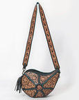 American Darling Shoulder Hand Tooled Genuine Leather women bag western handbag purse