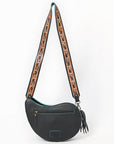 American Darling Shoulder Hand Tooled Genuine Leather women bag western handbag purse