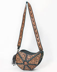 American Darling Shoulder Hand Tooled Genuine Leather women bag western handbag purse