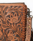 American Darling Messenger Hand Tooled Genuine Leather Women Bag Western Handbag Purse