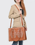 American Darling Tote Beautifully Suede Genuine Leather women handbag