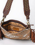 American Darling Crossbody Hair-On Genuine Leather Women Bag Western Handbag Purse