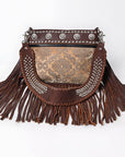American Darling Crossbody Hair-On Genuine Leather Women Bag Western Handbag Purse