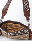 American Darling Crossbody Hair-On Genuine Leather Women Bag Western Handbag Purse