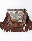 American Darling Crossbody Hair-On Genuine Leather Women Bag Western Handbag Purse