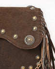 American Darling Crossbody Hand Tooled Genuine Leather Women Bag Western Handbag Purse