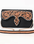American Darling Shoulder Suede Genuine Leather Women Bag Western Handbag Purse