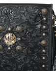 American Darling Large Crossbody Bag Beautifully hand tooled Leather women