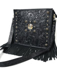 American Darling Large Crossbody Bag Beautifully hand tooled Leather women