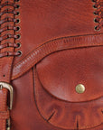 Spaghetti Western Crossbody Genuine Leather women bag handbag purse