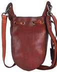 Spaghetti Western Crossbody Genuine Leather women bag handbag purse