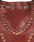 Spaghetti Western Crossbody Genuine Leather women bag handbag purse