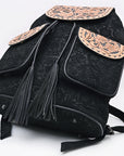 American Darling Backpack Beautifully hand tooled Genuine Leather women handbag