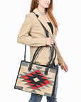 American Darling Tote Beautifully Saddle Blanket Genuine Leather women handbag