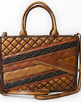 American Darling Tote Bag Beautifully Quilted Genuine Leather women bag