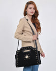 American Darling Clutch Beautifully Suede Genuine Leather women handbag Purse