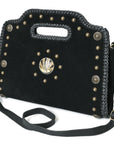 American Darling Clutch Beautifully Suede Genuine Leather women handbag Purse