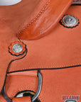 Hilason Western Horse Saddle American Leather Ranch Roping Cowboy