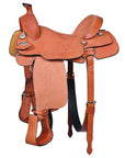 Hilason Western Horse Saddle American Leather Ranch Roping Cowboy