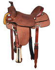 Hilason Western Horse Saddle American Leather Ranch Roping Cowboy