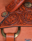 Hilason Western Horse Saddle American Leather Ranch Roping Cowboy