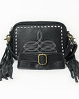 American Darling Camera Bag Genuine Western Leather Unisex| Shoulder Bag Case with Adjustable Shoulder Strap