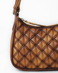 American Darling Hobo Bag Beautifully Quilted Genuine Leather women bag