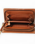 Never Mind Organiser Quilted Vintage Handmade Genuine Cowhide Leather Women Bag Western Handbag Purse