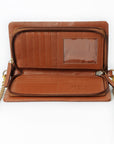 Never Mind Organiser Quilted Vintage Handmade Genuine Cowhide Leather Women Bag Western Handbag Purse