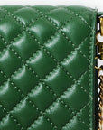 Never Mind Organiser Quilted Vintage Handmade Genuine Cowhide Leather Women Bag Western Handbag Purse
