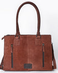 American Darling Tote Genuine Suede Leather Women Bag Western Handbag Purse