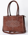 American Darling Tote Genuine Suede Leather Women Bag Western Handbag Purse