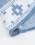 Ariah Aztec Print Open Front Knitted Cardigan