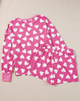 Valentine Heart Top and Shorts Set