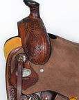 Hilason Western Horse Saddle Leather Ranch Roping Cowboy Hilason