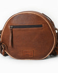 American Darling Canteen Bag Full Grain Genuine Leather Western Women | Handbag Purse Travel Clutch