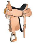 HILASON Western American Leather Horse Saddle Ranch Roping Cowboy With Tack Set
