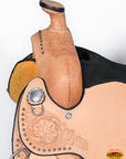 HILASON Western American Leather Horse Saddle Ranch Roping Cowboy With Tack Set
