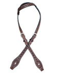 HILASON Western Horse Headstall Genuine American Leather brown