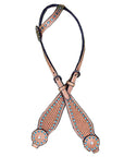 HILASON Western Horse Headstall Breast Collar Tack Set Genuine American Leather