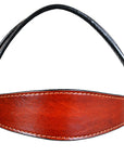 HILASON Western Horse Headstall Tack Genuine American Leather Mahogany