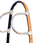 HILASON Western Genuine Leather Horse Headstall Tack Tan