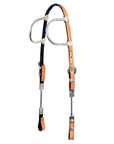 HILASON Western Genuine Leather Horse Headstall Tack Tan