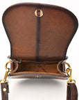 American Darling Crossbody Full Grain Genuine Leather Women Bag Western Handbag