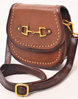 American Darling Crossbody Full Grain Genuine Leather Women Bag Western Handbag