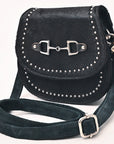 American Darling Crossbody Hair On Genuine Leather Women Bag W.