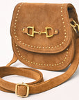 American Darling Crossbody Genuine Suede Leather Women Bag W. Handbag
