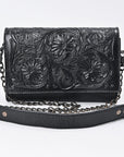 American Darling Crossbody Hand Tooled Genuine Leather Women Bag Western Handbag