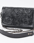 American Darling Crossbody Hand Tooled Genuine Leather Women Bag Western Handbag